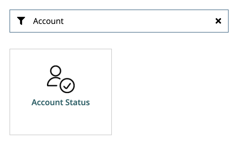 Account Status